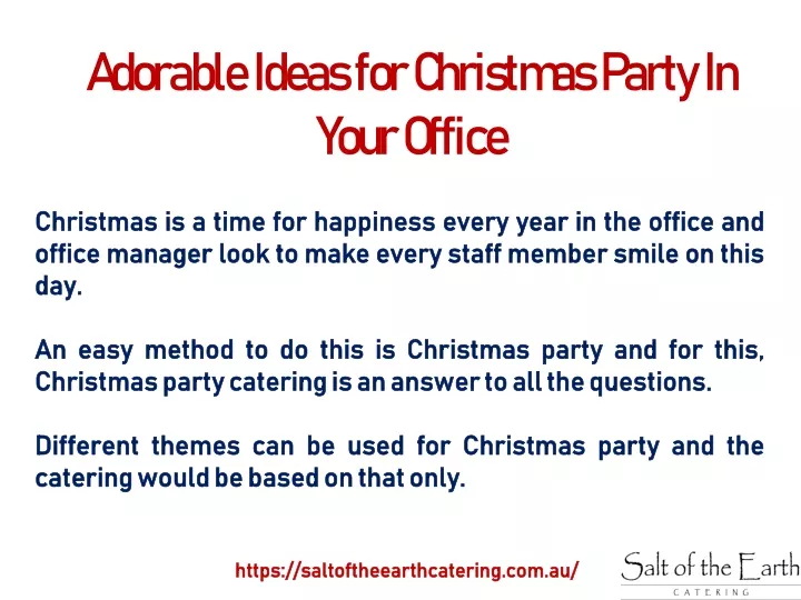 adorable ideas for christmas party in your office