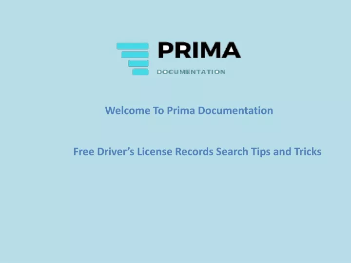 welcome to prima documentation