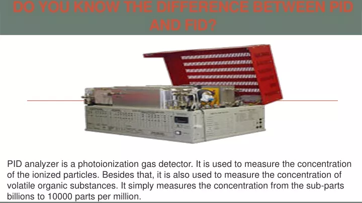do you know the difference between pid and fid
