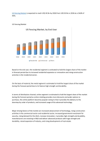 us fencing market is expected to reach