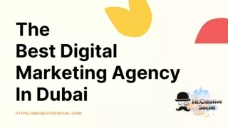 Top Creative Digital Marketing Agency In Dubai, UAE