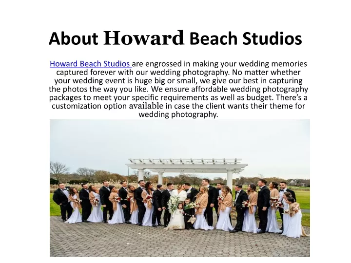 about howard beach studios