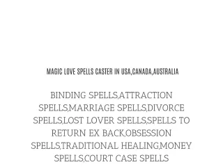 powerful UNIVERSAL LOST LOVE spells Caster in USA WORLDWIDE  27635374561.