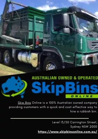 Hire Skip Bins for Numerous Types of Garbage