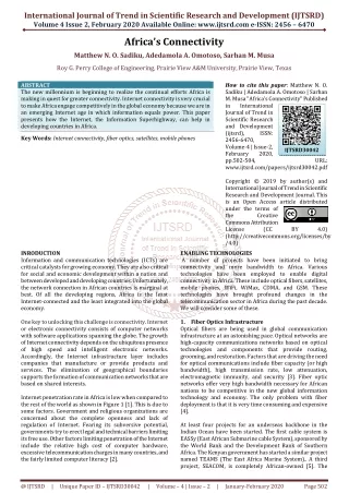 international journal of trend in scientific