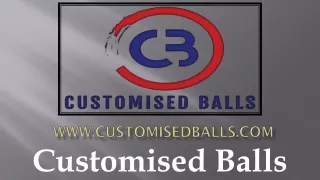 www customisedballs com