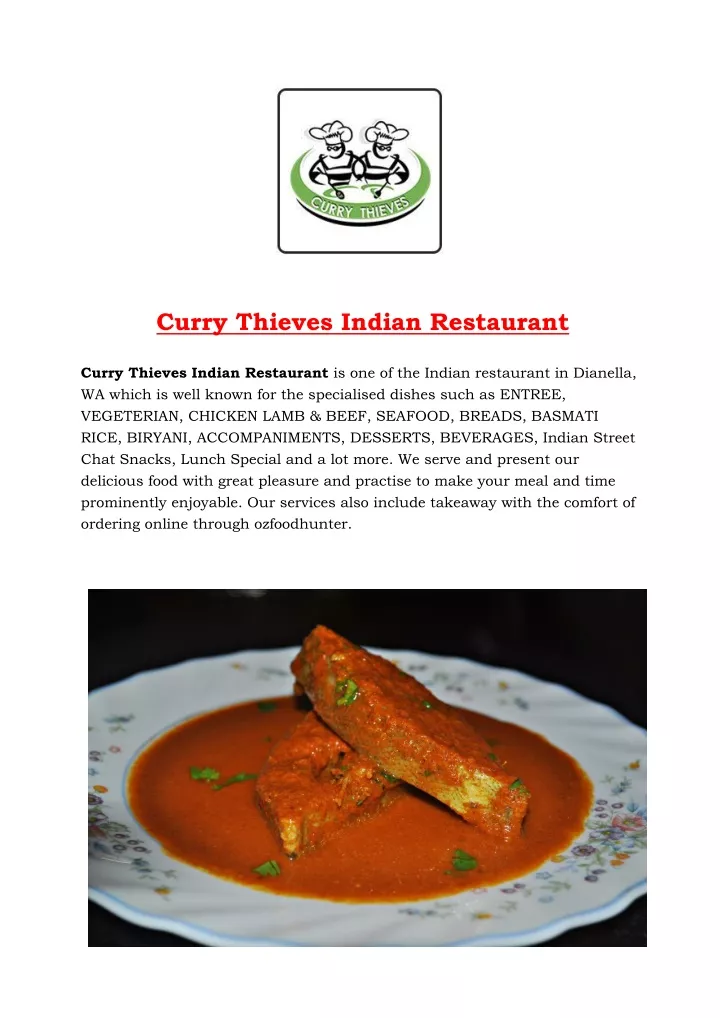 curry thieves indian restaurant