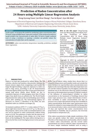 international journal of trend in scientific