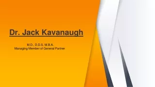 dr jack kavanaugh