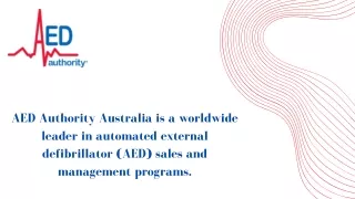 aed authority australia is a worldwide leader