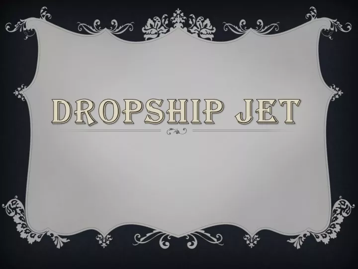 dropship jet