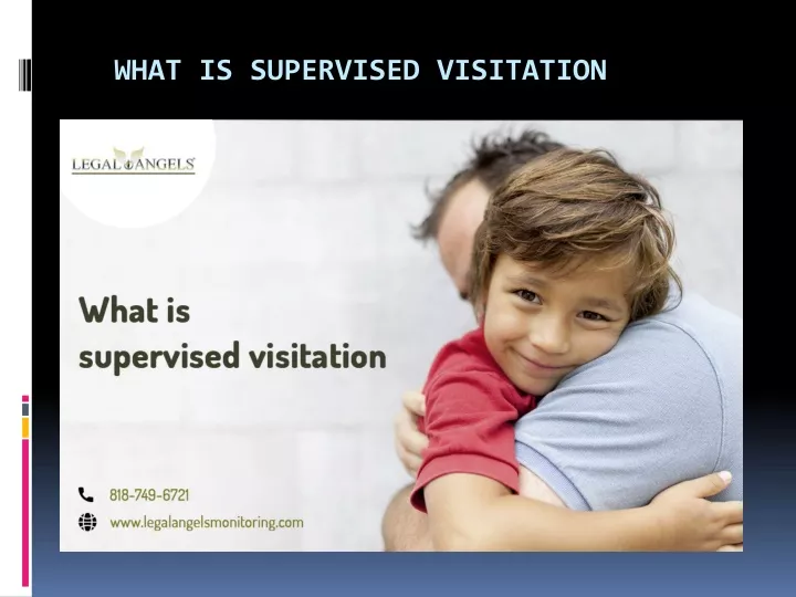 what is supervised visitation