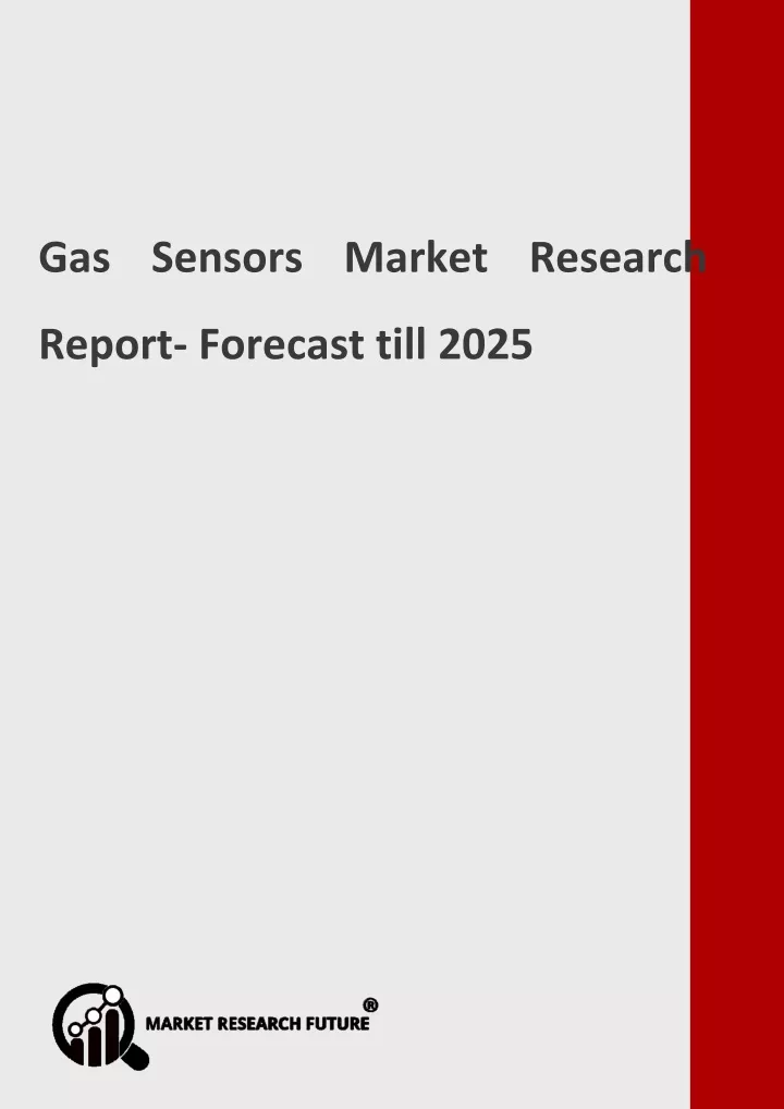 gas sensors market research report forecast till