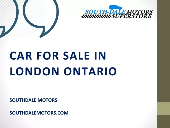 car for sale in london ontario