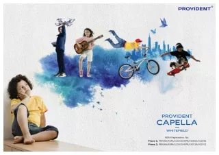 Provident Capella | Flats for Sale in Whitefield, Bangalore