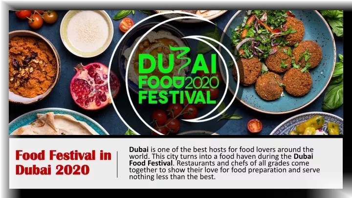 food festival in dubai 2020