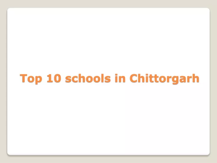 top 10 schools in chittorgarh