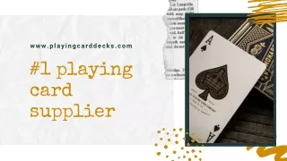 PlayingCardDecks