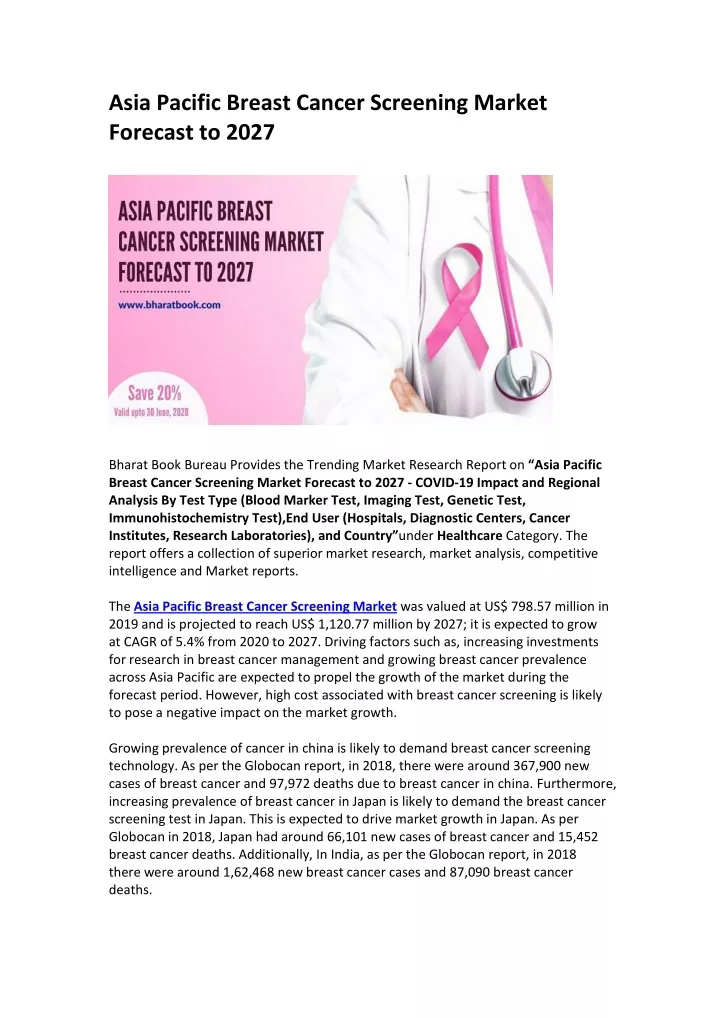asia pacific breast cancer screening market