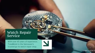 Watch Repair Vancouver