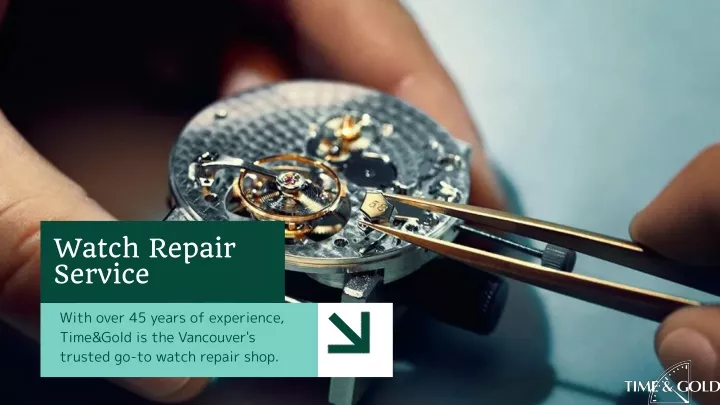 watch repair service