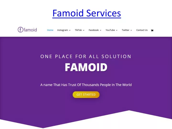 famoid services