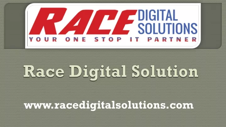 race digital solution