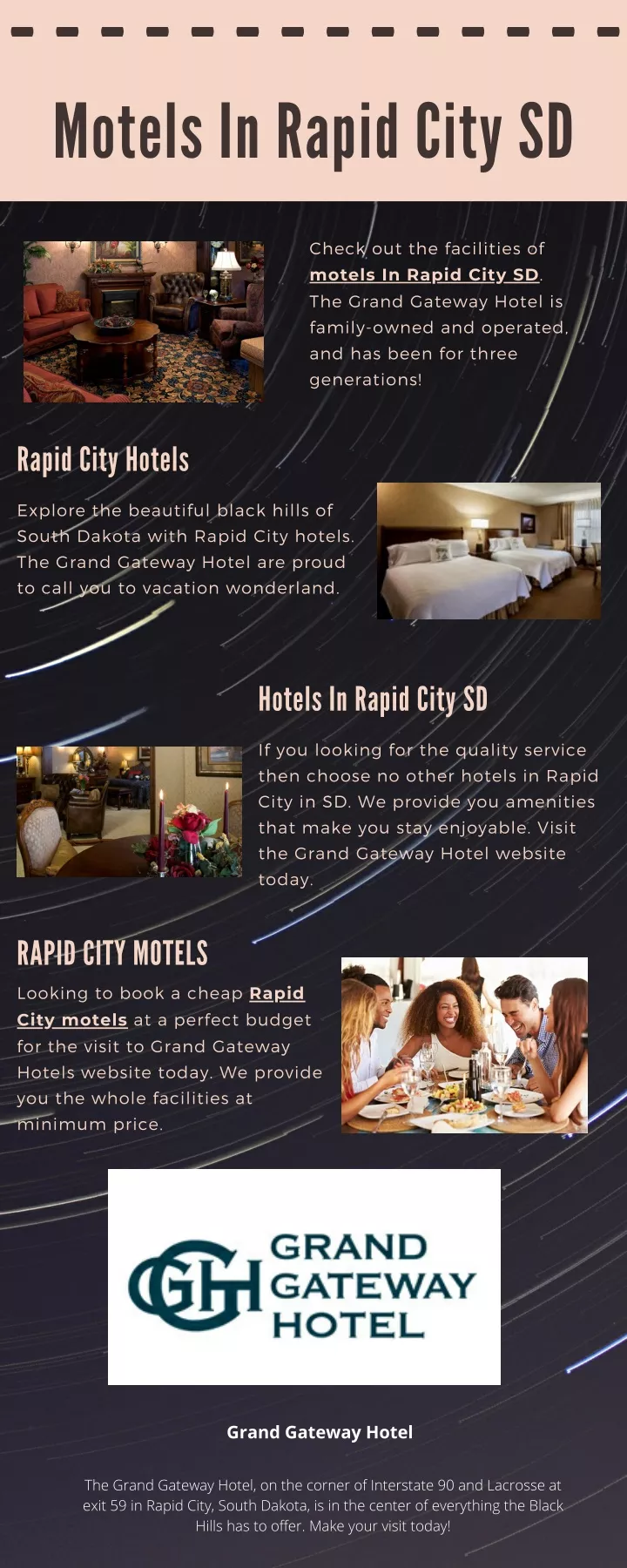 motels in rapid city sd