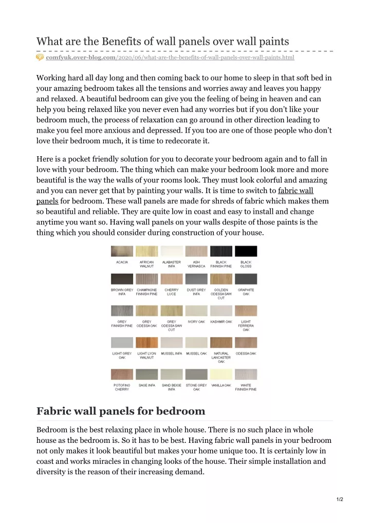 what are the benefits of wall panels over wall