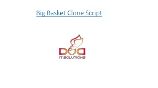 big basket clone script