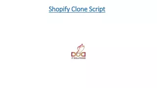shopify clone script