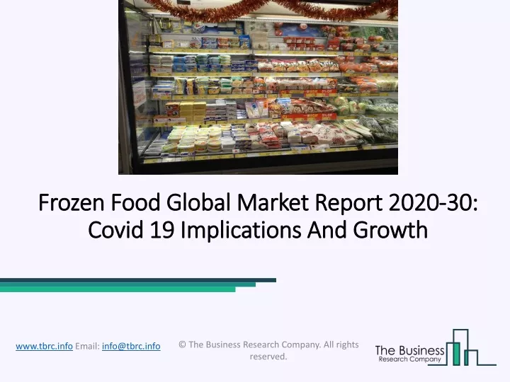 frozen food global market report 2020 frozen food
