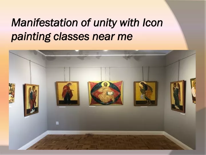 manifestation of unity with icon painting classes near me