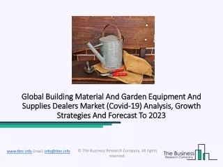 global building material and garden equipment