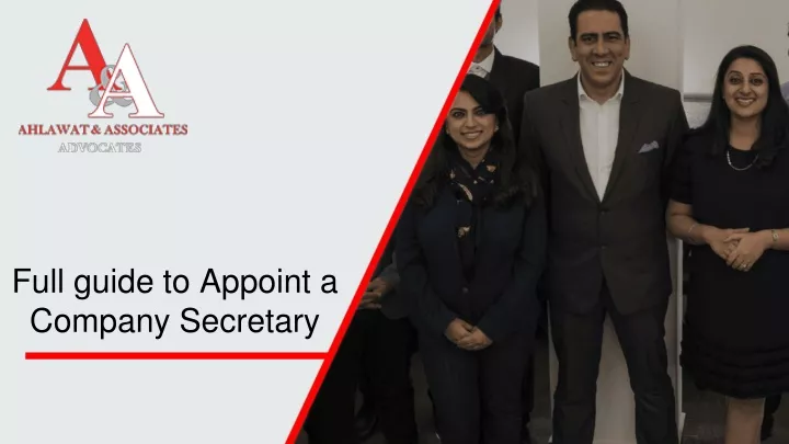 full guide to appoint a company secretary