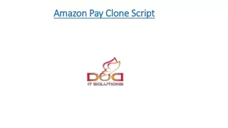 amazon pay clone script