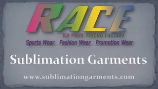 sublimation garments