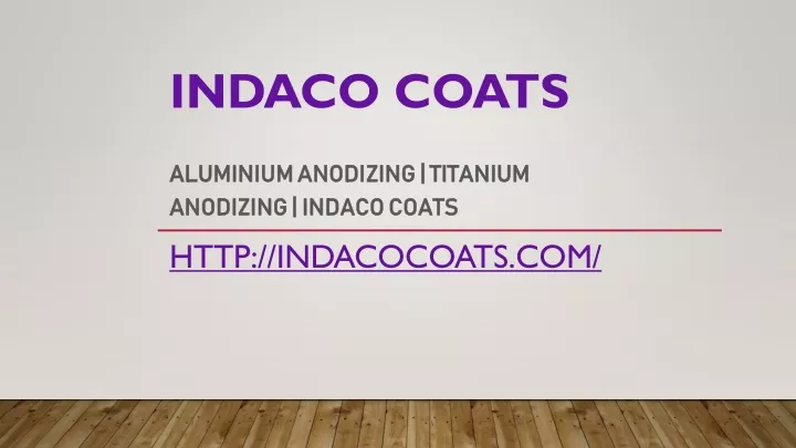 indaco coats