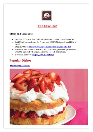 the cake hut