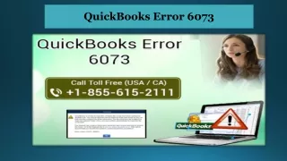 quickbooks error 6073