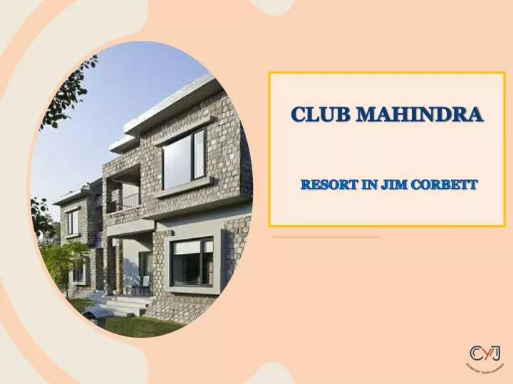 club mahindra resort in jim corbett