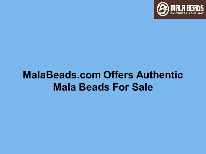 malabeads com offers authentic mala beads for sale