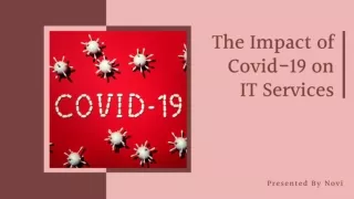 The Impact of Covid-19 on IT Services