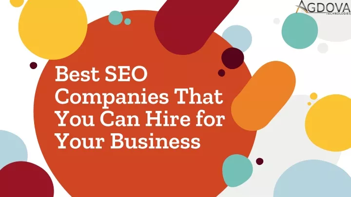 best seo companies that you can hire for your business