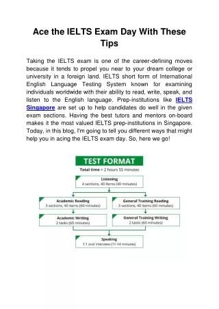 ace the ielts exam day with these tips taking