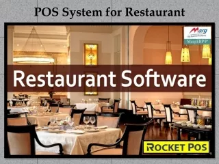 POS System for Restaurant | Restaurant Management Software