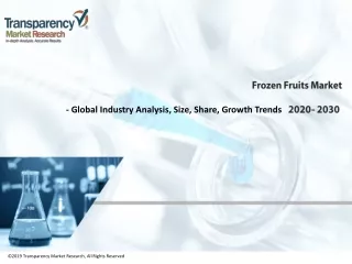 frozen fruits market