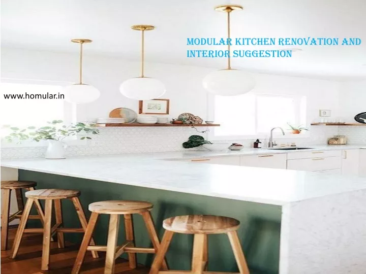 modular kitchen renovation and interior suggestion