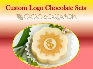 c ustom l ogo chocolate s ets