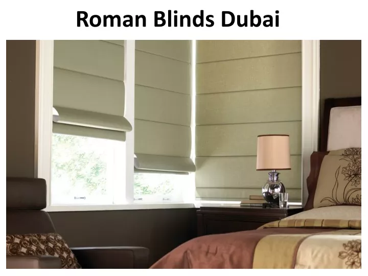 roman blinds dubai